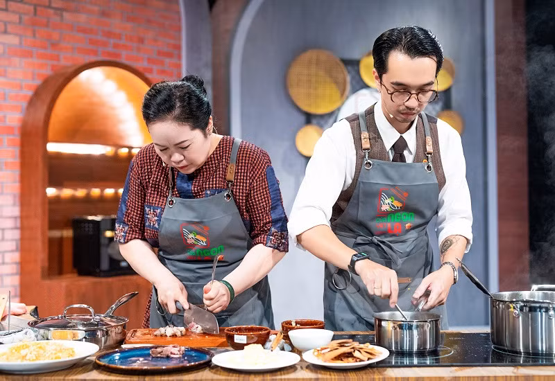Người chơi hào hứng tham gia thử thách của chương trình. (Ảnh: VTV) Người chơi hào hứng tham gia thử thách của chương trình. (Ảnh: VTV)