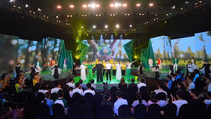 Hình ảnh trong chương trình. (Ảnh: VTV)