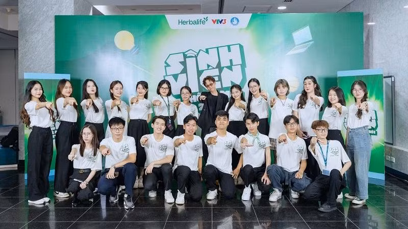 Ra mắt chương trình truyền hình thực tế “Sinh viên thế hệ mới 2024”. (Ảnh: VTV)