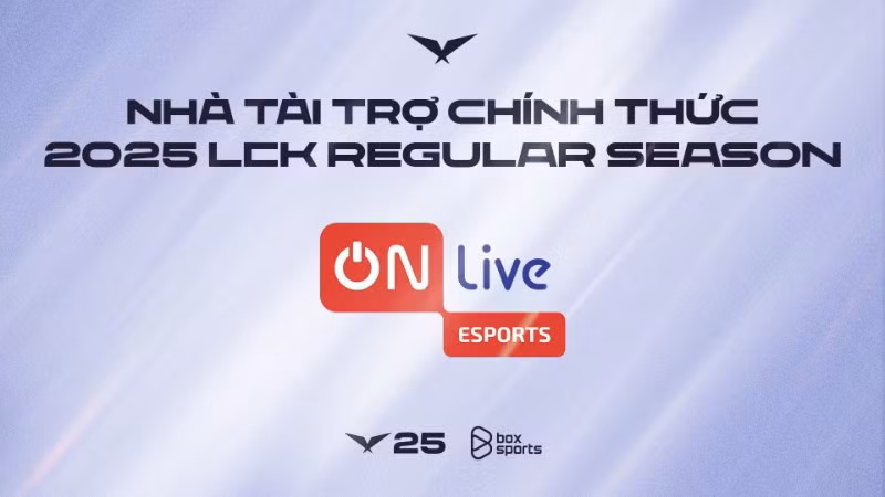 VTVcab đồng hành cùng giải đấu LCK Regular Season 2025. 