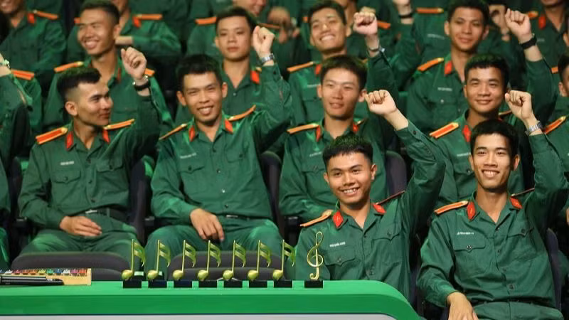 Hình ảnh trong chương trình “7 nốt nhạc xanh”. (Ảnh: VTV) Hình ảnh trong chương trình “7 nốt nhạc xanh”. (Ảnh: VTV)
