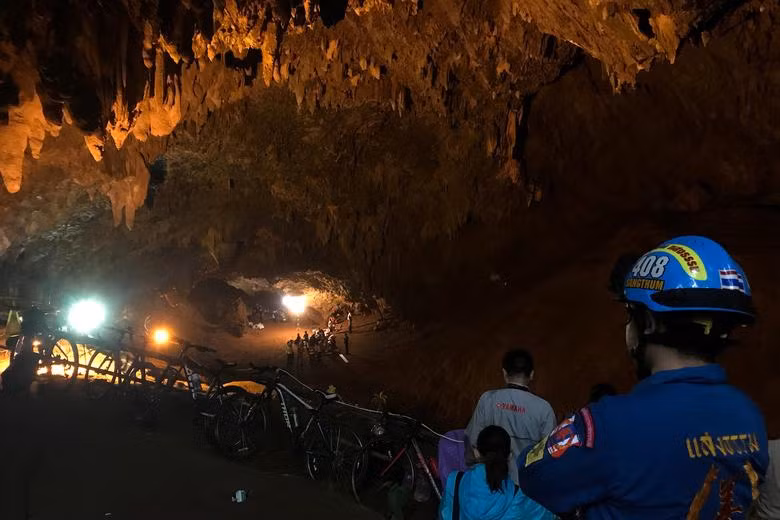 Chiến dịch giải cứu đội bóng Wild Boars được truyền thông thế giới đánh giá là kỳ tích. (Ảnh: Reuters)