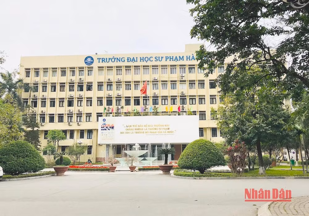 Trường đại học Sư phạm Hà Nội (Ảnh: THÙY LINH)