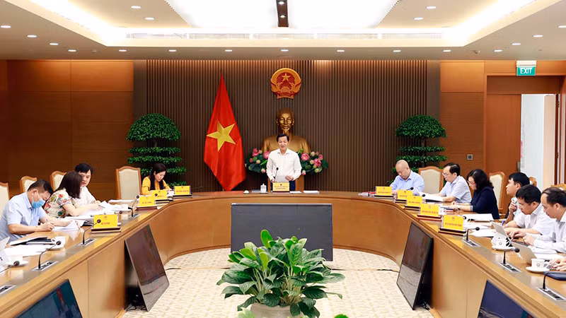Toàn cảnh cuộc họp. (Ảnh: AN ĐĂNG /TTXVN)