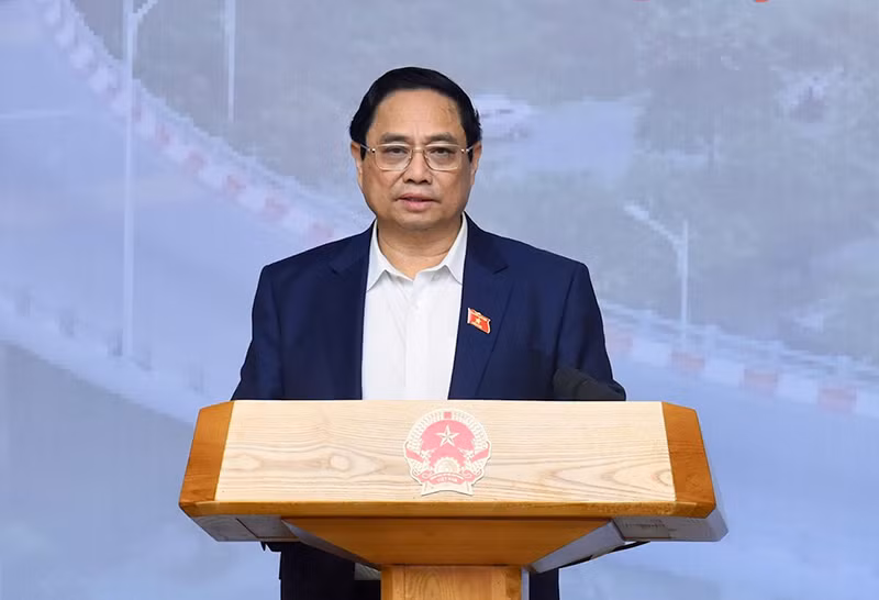 Thủ tướng Phạm Minh Chính phát biểu chỉ đạo phiên họp.