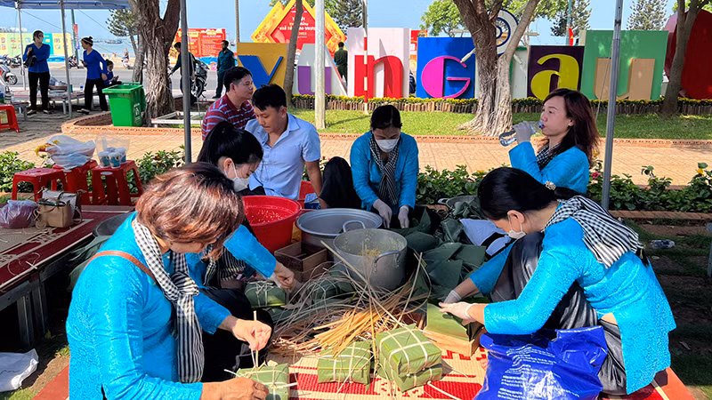 Một hoạt động văn hóa Lễ hội truyền thống “Giỗ tổ Hùng Vương” tại thành phố Vũng Tàu.