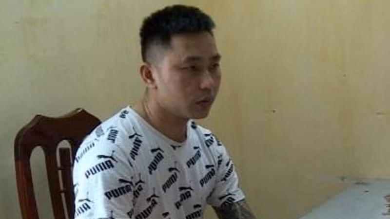 Đối tượng Trần Văn Thành - kẻ cầm đầu đường dây tín dụng đen ở Thái Bình. (Ảnh: Công an cung cấp)