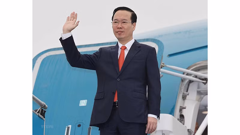 Chủ tịch nước Võ Văn Thưởng. (Ảnh: TTXVN)