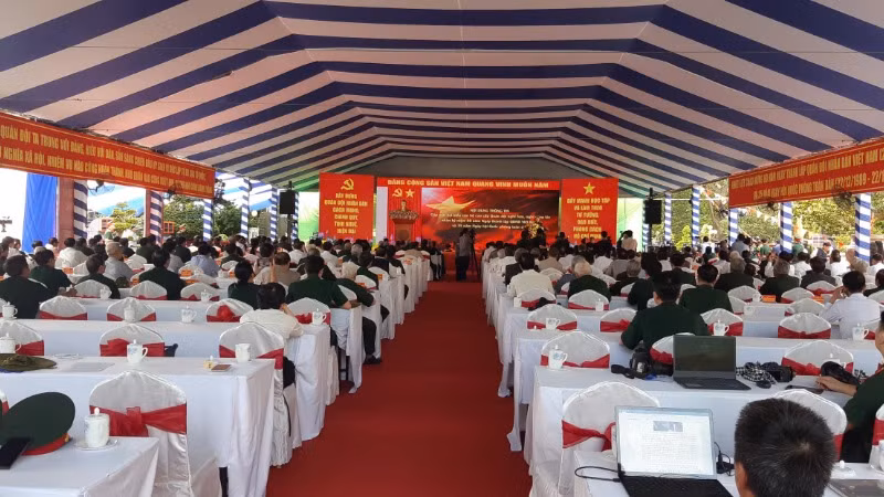 Quang cảnh buổi gặp mặt.