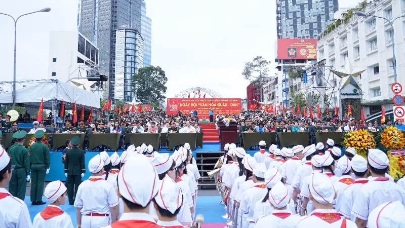 Quang cảnh chương trình.