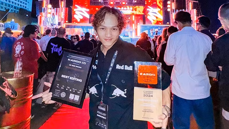 Lê Hữu Phước đạt giải Nhất thể loại Video Contest.