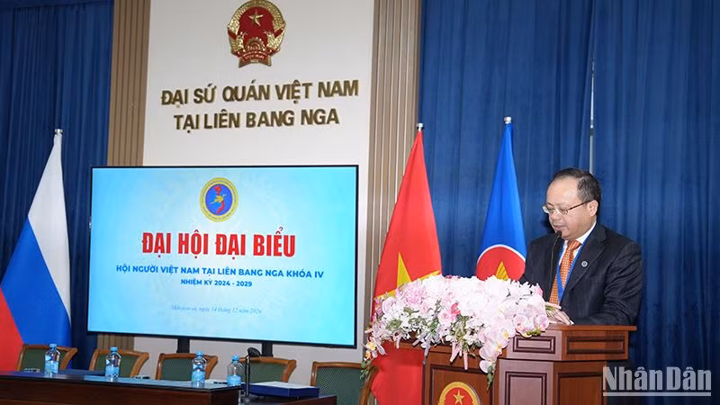Ông Đỗ Xuân Hoàng được bầu làm Chủ tịch Liên hiệp các tổ chức người Việt Nam tại Liên bang Nga.