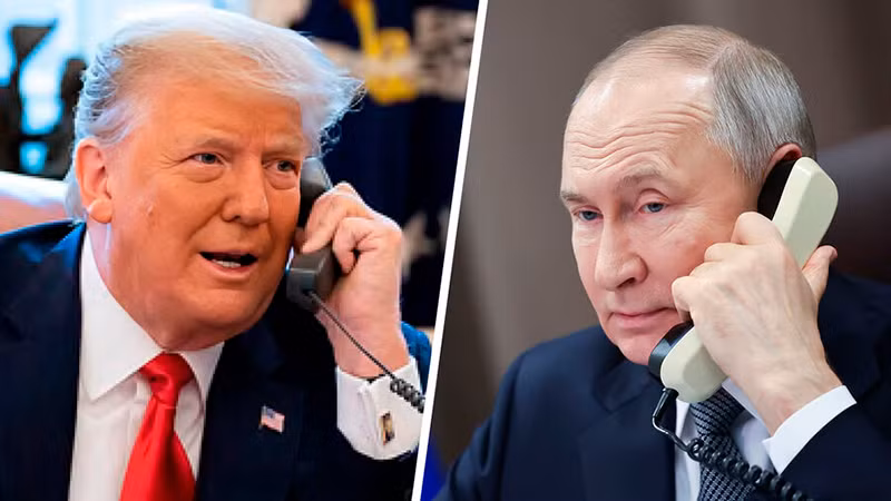 Tổng thống Nga Vladimir Putin và người đồng cấp Mỹ Donald Trump. (Ảnh: RIA Novosti) Tổng thống Nga Vladimir Putin và người đồng cấp Mỹ Donald Trump. (Ảnh: RIA Novosti)