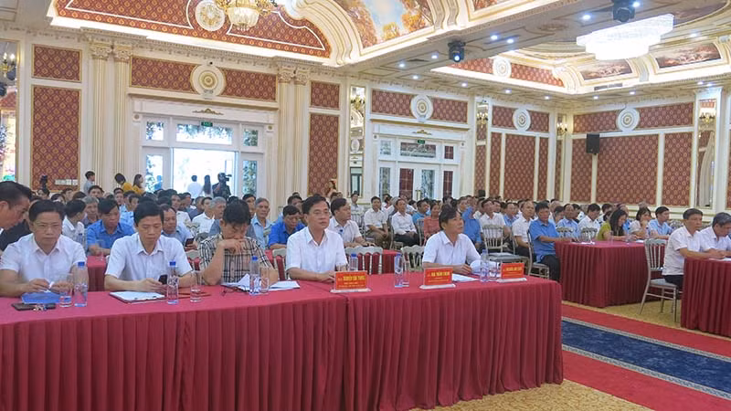 Các đại biểu dự hội nghị.