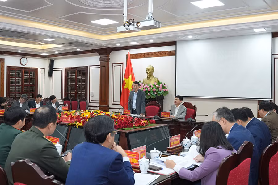 Các đại biểu dự hội nghị.