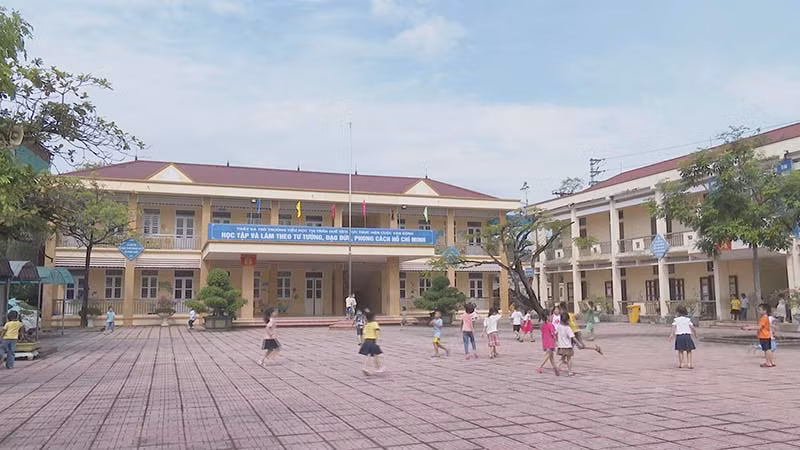 Trường Tiểu học thị trấn Quế, huyện Kim Bảng, tỉnh Hà Nam.
