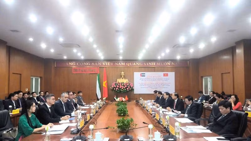 Toàn cảnh Lễ ký kết biên bản ghi nhớ giữa Ủy ban Nhân dân tỉnh Bà Rịa-Vũng Tàu và Tập đoàn DP World.