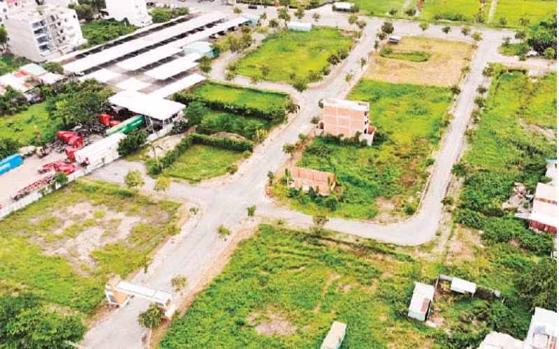 Dự án Khu dân cư Phú Thuận, quận 7, 5 năm chưa đóng được tiền sử dụng đất.