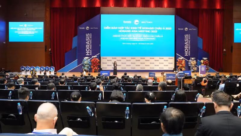 Toàn cảnh Diễn đàn Hợp tác Kinh tế Horasis châu Á 2023.