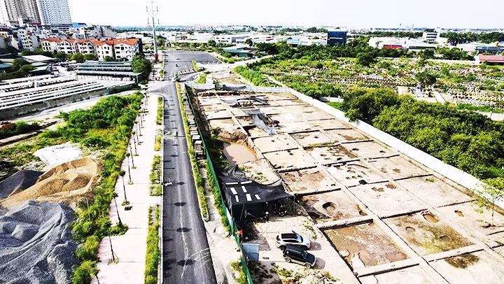  Khu vực khai quật Di chỉ Vườn Chuối. (Ảnh: NGỮ THIÊN)
