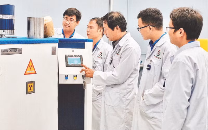 Các chuyên gia làm việc tại Trung tâm Công nghệ Sinh học Thành phố Hồ Chí Minh. (Ảnh Trung tâm Công nghệ Sinh học Thành phố Hồ Chí Minh)