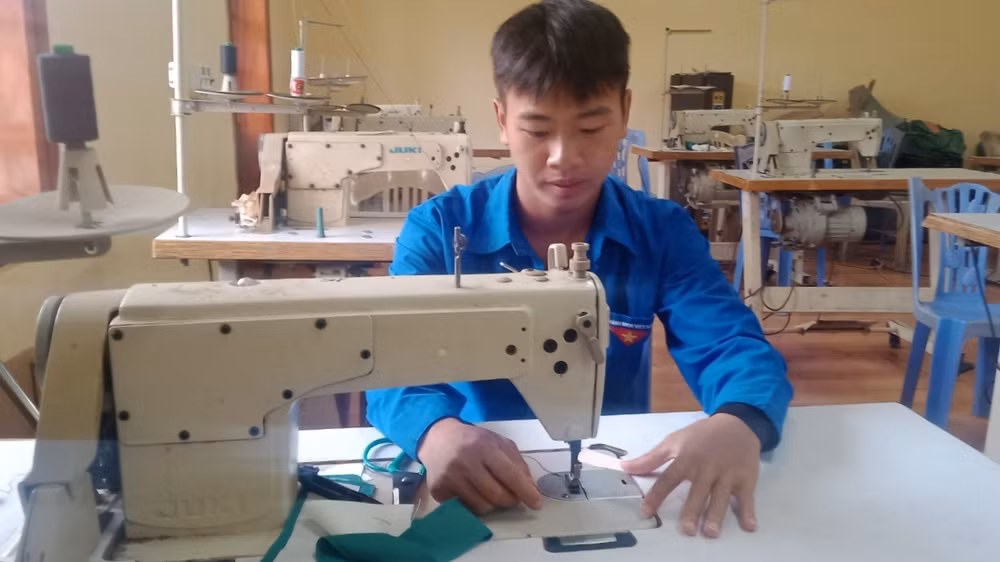 Người dân huyện Đồng Hỷ (Thái Nguyên) có nhu cầu học nghề may, nhưng Tiểu dự án 1 thuộc Dự án 4 không thể hỗ trợ được.