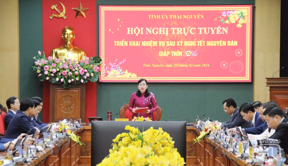 Bí thư Tỉnh ủy Thái Nguyên Nguyễn Thanh Hải yêu cầu đội ngũ cán bộ bắt tay vào công việc từ ngày làm việc đầu tiên
