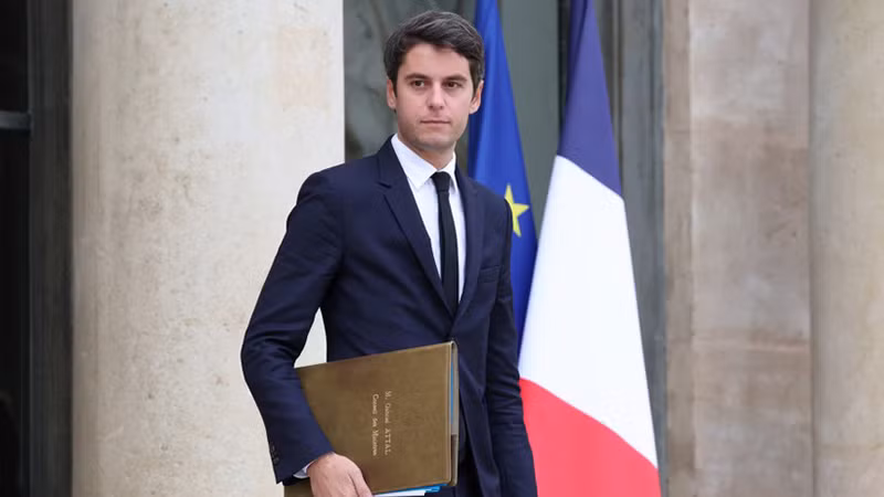 Ông Gabriel Attal. (Ảnh: Reuters)