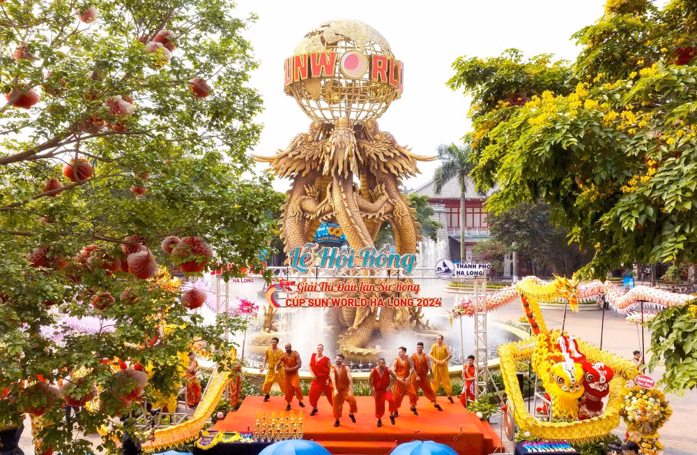 Lễ hội Rồng tại Sun World Ha Long. Lễ hội Rồng tại Sun World Ha Long.