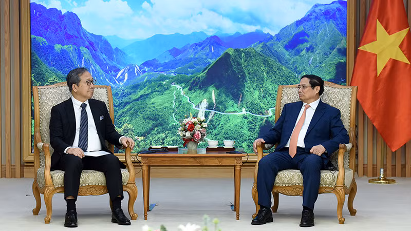 Thủ tướng Phạm Minh Chính tiếp Đại sứ Nhật Bản tại Việt Nam Yamada Takio. Thủ tướng Phạm Minh Chính tiếp Đại sứ Nhật Bản tại Việt Nam Yamada Takio.