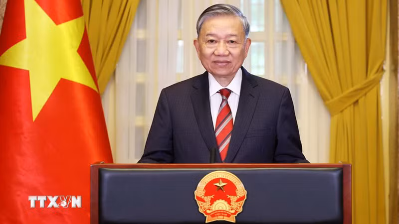 Tổng Bí thư, Chủ tịch nước Tô Lâm. (Ảnh: TTXVN)