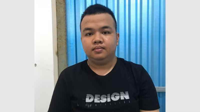 Đối tượng Nguyễn Tấn Tôn. (Ảnh: Công an cung cấp)