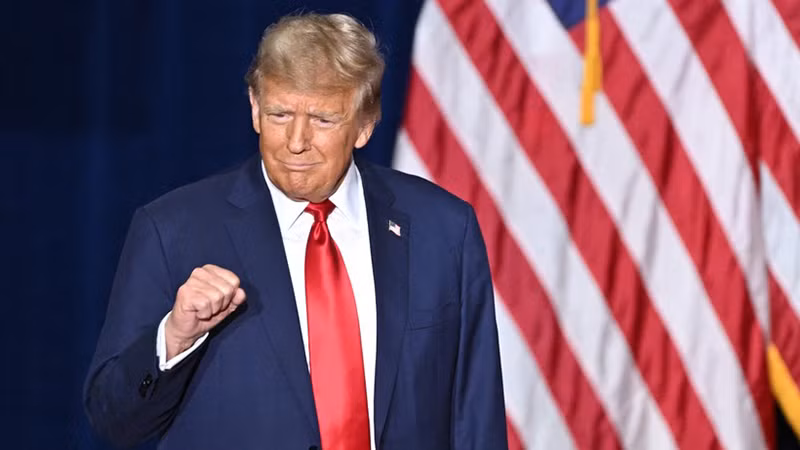 Cựu Tổng thống Mỹ Donald Trump. (Ảnh: AFP/TTXVN)