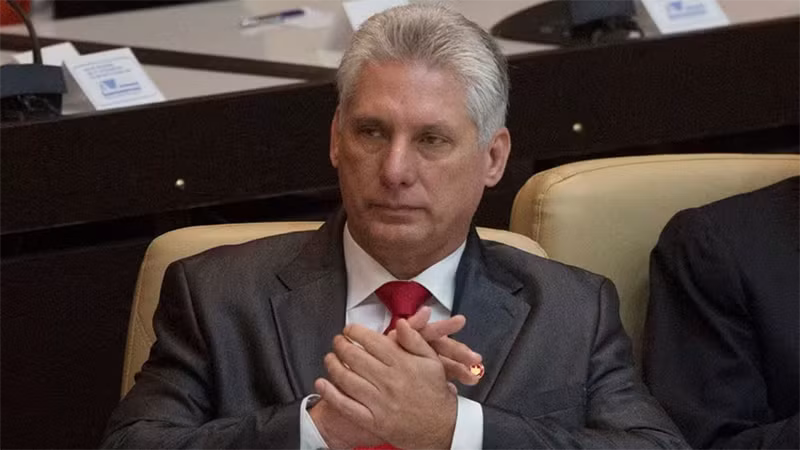 Chủ tịch Cuba Miguel Diaz-Canel. (Ảnh: Reuters)
