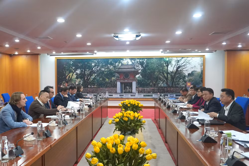 Quang cảnh phiên họp. (Ảnh: Đại sứ quán Đức tại Hà Nội)