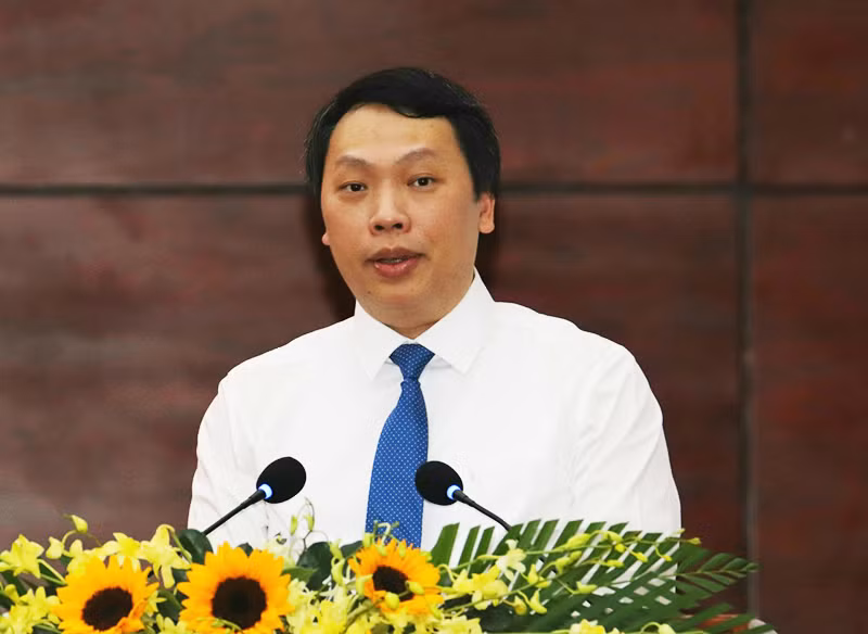 Thứ trưởng Bộ Thông tin và Truyền thông Nguyễn Huy Dũng phát biểu tại lễ khai mạc Thứ trưởng Bộ Thông tin và Truyền thông Nguyễn Huy Dũng phát biểu tại lễ khai mạc