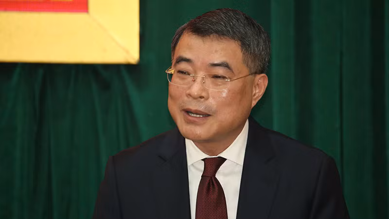 Đồng chí Lê Minh Hưng phát biểu tại hội nghị. Đồng chí Lê Minh Hưng phát biểu tại hội nghị.