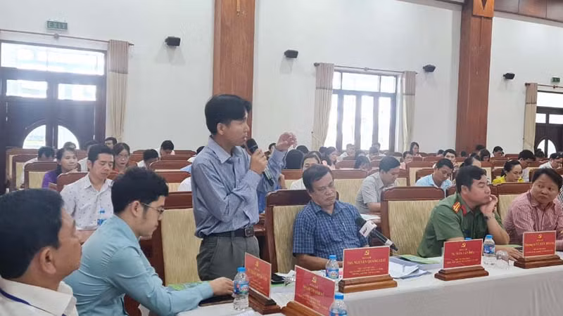 Đại biểu chia sẻ kinh nghiệm, đề xuất, kiến nghị nhiều giải pháp trong liên kết vùng.