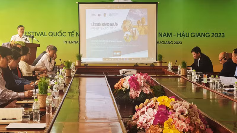 Quang cảnh Lễ khởi động dự án.