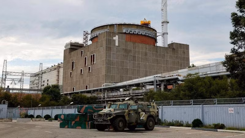 Nhà máy điện hạt nhân Zaporizhzhia. (Ảnh: Reuters)