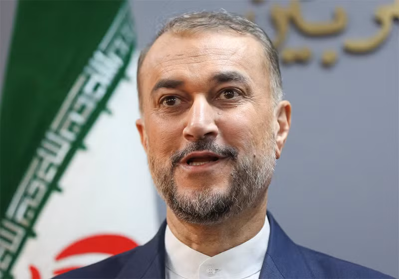 Bộ trưởng Ngoại giao Iran Hossein Amirabdollahian. (Ảnh: Reuters)
