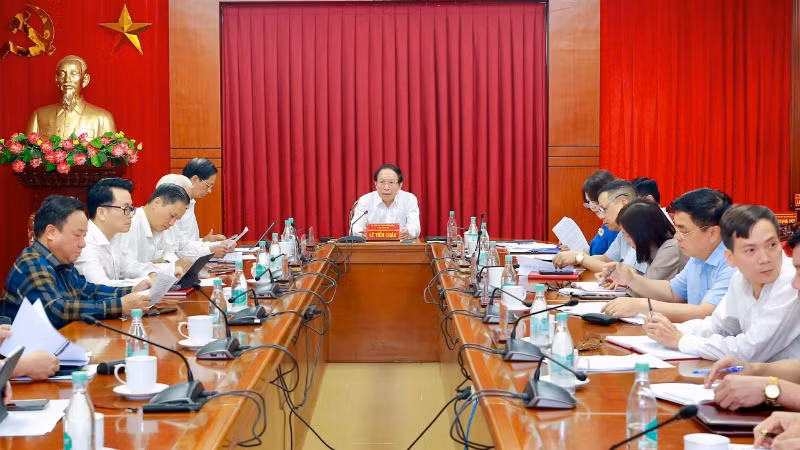 Ban Chỉ đạo phòng, chống tham nhũng, lãng phí, tiêu cực thành phố Hải Phòng tiến hành Phiên họp thứ 10 .