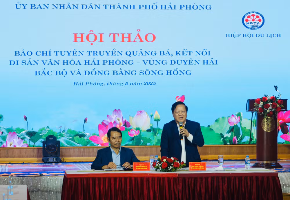 Ông Mai Xuân Thắng, Chủ tịch Hiệp hội du lịch Hải Phòng.