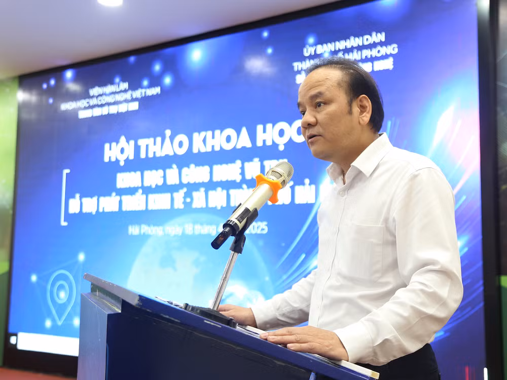 Ông Nguyễn Đình Vinh, Phó Giám đốc Sở Khoa học và Công nghệ thành phố Hải Phòng. Ông Nguyễn Đình Vinh, Phó Giám đốc Sở Khoa học và Công nghệ thành phố Hải Phòng.