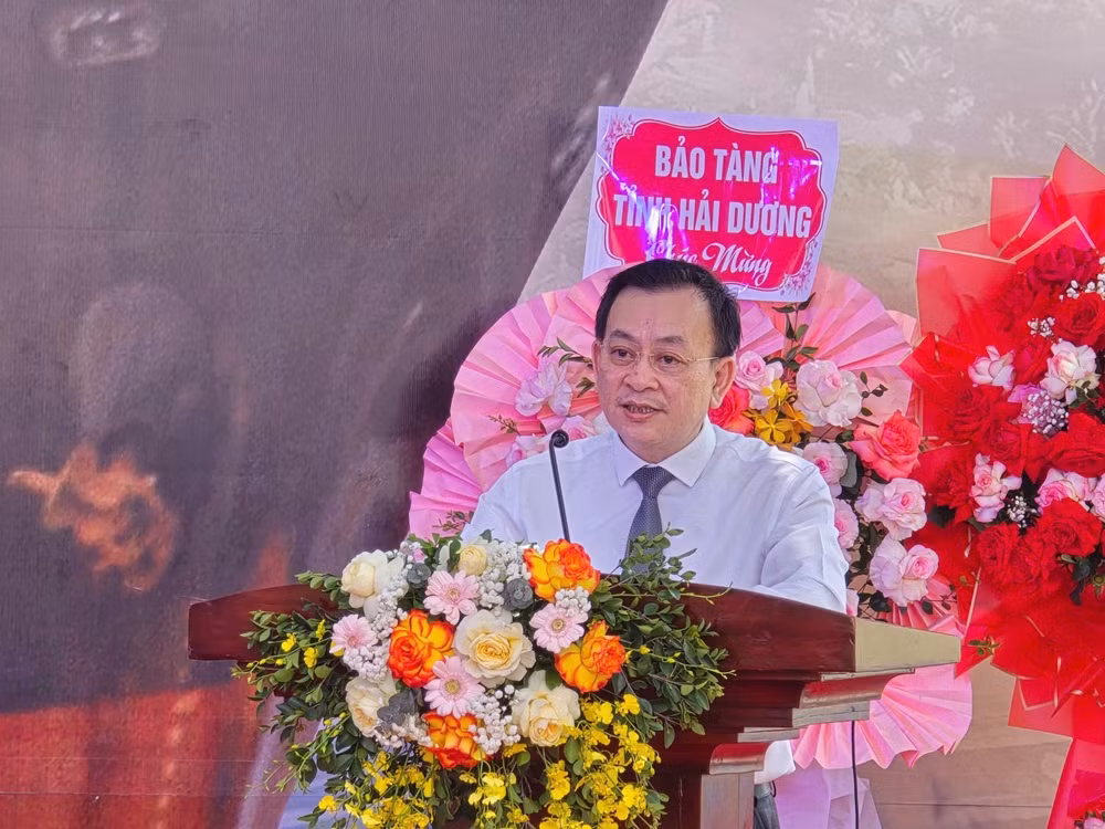Ông Vũ Mạnh Hà, Giám đốc Bảo tàng Hồ Chí Minh.