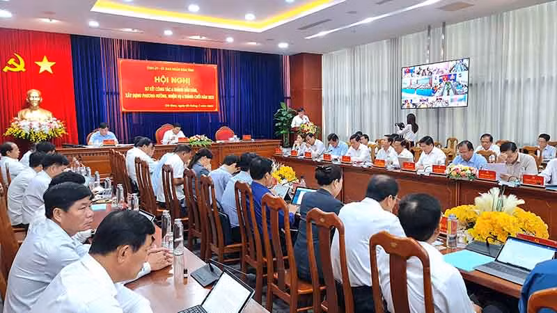Tỉnh Cà Mau tổ chức hội nghị sơ kết công tác 6 tháng đầu năm và triển khai chương trình công tác 6 tháng cuối năm 2023. 