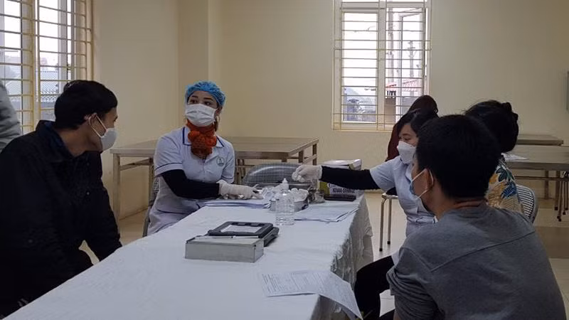 Khám bệnh tại Trung tâm Bảo trợ xã hội 1 Hà Nội. Khám bệnh tại Trung tâm Bảo trợ xã hội 1 Hà Nội.