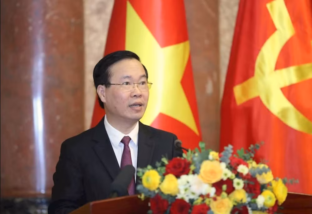 Chủ tịch nước Võ Văn Thưởng.
