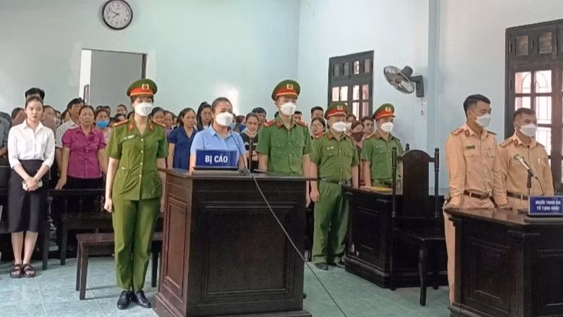 Phiên xét xử sơ thẩm Nguyễn Thị Ngân.