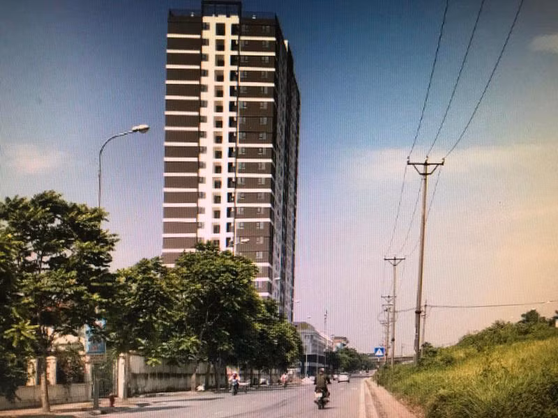 Khu nhà ở Thượng Thanh, quận Long Biên. (Ảnh: Ngọc Anh)